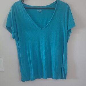 Merona Women's Short Sleeve Top in Teal
